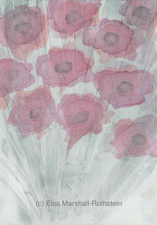 Eco Watercolor Series No.2 Work No.9_2024_Elsa Marshall-Rothstein